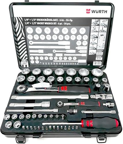 Wurth 09651756 1, Coffret d'outils Noir
