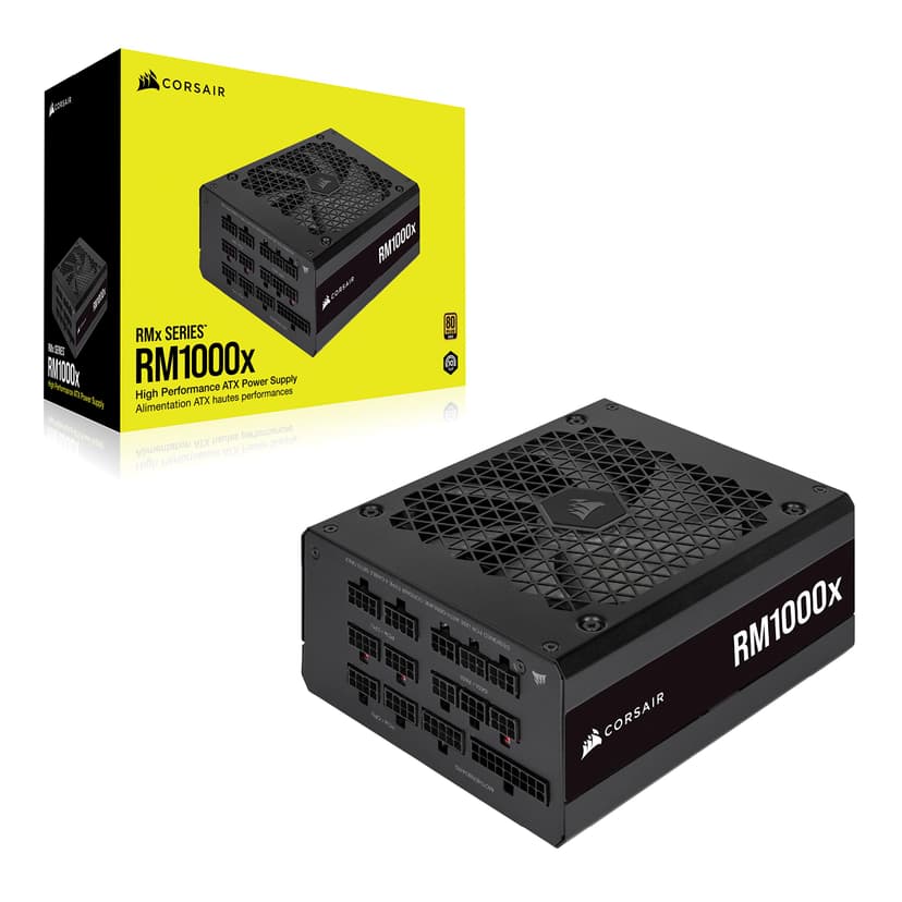 Corsair RM1000x unité d'alimentation d'énergie 1000 W 24-pin ATX ATX Noir - 7