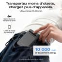 EcoFlow Rapid Mag Qi2.2 Magnetic Powerbank 10000mAh 25W with USB C Cable 36W, Qi2.2 Certified External Battery Magnetic Wireless Power Bank Fast Charger for iPhone 17/16/15 Pro Max Black - 4