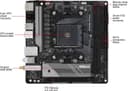 Asrock B550M-ITX/ac AMD B550 Emplacement AM4 Mini ITX - 3