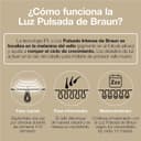 Braun IPL Silk Expert Pro 5 Hair Removal Device for Women/Men, 2 Attachments, Visible Hair Removal, Designed in Germany, Venus Razor, Alternative to Laser Hair Removal, PL5157, White/Gold - 8