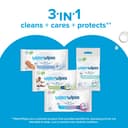 WaterWipes Sensitive+ Newborn & Baby Wipes, 720 Count (12 Packs), 3-In-1 Cleans, Cares, Protects, 99.9% Water, Unscented - 7