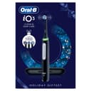 Oral-B iO Series 3 Electric Toothbrush, Includes 3 Brush Heads Travel Case, 3 Cleaning Modes for Dental Care, Electric Toothbrush, Designed by Brown, Black - 1