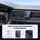 UGREEN Aux Bluetooth 5.4 Adapter for Car, Bluetooth Receiver with Dual Connection, Noise Cancellation, Build-in Mic, 3.5mm Car Bluetooth Aux Adapter for Hands-Free Calls and Music Streaming - 5
