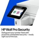 HP Laserjet Pro MFP 4102dw Laser Printer | Black and White | Printer for Small Medium Business | Print, Copy, Scan, ADF | 2-Sided Printing | Dual-Band Wi-Fi, Ethernet - 9