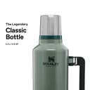 Stanley 1913 Classic Legendary Thermal Flask 2.3L - Keeps Hot Or Cold for 48 Hours - BPA-Free Insulated Bottle - Stainless Steel Coffee Flask - Leakproof - Dishwasher Safe - Green - 3