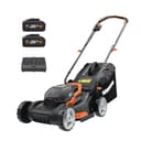 WORX WG743E Cordless Lawnmower 40 V - Professional Lawnmower with Mulching Function & PowerShare Battery - Lawn Mowing without Cable - Ideal for Gardens up to 500 m² - 4