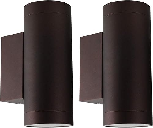 Klighten 2 pcs Applique Murale Exterieur GU10, Aluminium …