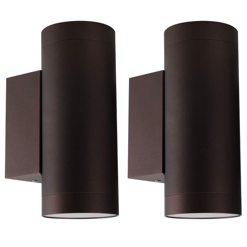 Klighten 2 pcs Applique Murale Exterieur GU10, Aluminium … - 1