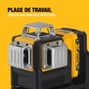 DEWALT - Laser en croix vert XR 12V 3x360°, avec 1x batterie 2Ah, DCE089D1G-QW - 5