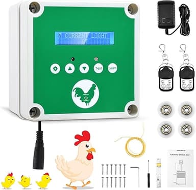 Porte Automatique Poulailler,Ouvre-Porte Automatique pour…