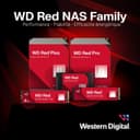 WD Red Pro 12 To NAS Disque Dur Interne 3,5" - 7200 RPM Classe, SATA 6 Gb/s, CMR, Cache de 512 Mo - 8
