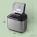 Panasonic SD-YR2550SXE | Bread Machine, 31 Programmes, Yeast & Dried Fruit Dispenser, Jam & Compote Mode, Temperature Sensor, 550W, 1 kg, Black and Grey – French Version - 3
