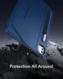 ESR Coque pour iPad Pro 13 Pouces M5/M4 (2025/2024) avec Coque Magnétique Amovible, Support Portrait/Paysage Réglable, 9 Angles de Position, Série Shift, Bleu - 8