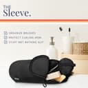 Toiletry Bag Kit Set: Hanging Travel Toiletry Bag + 311 TSA Cosmetic Liquid Bag + Ultralight Accessory Organizer Pouch, Black Ripstop, 3 Piece Toiletry Set - 6