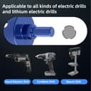 Diamond Hole Saw 110 mm with Centre Drill Hard Brazed Diamond Core Hole Drill Tile Drill Glass Drill for Tiles, Porcelain, Ceramic, Quartzite, Marble, Limestone - 8