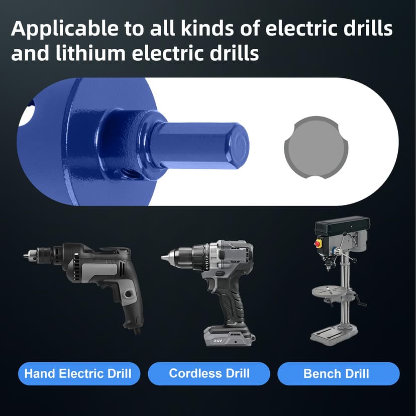 Diamond Hole Saw 110 mm with Centre Drill Hard Brazed Diamond Core Hole Drill Tile Drill Glass Drill for Tiles, Porcelain, Ceramic, Quartzite, Marble, Limestone - 8