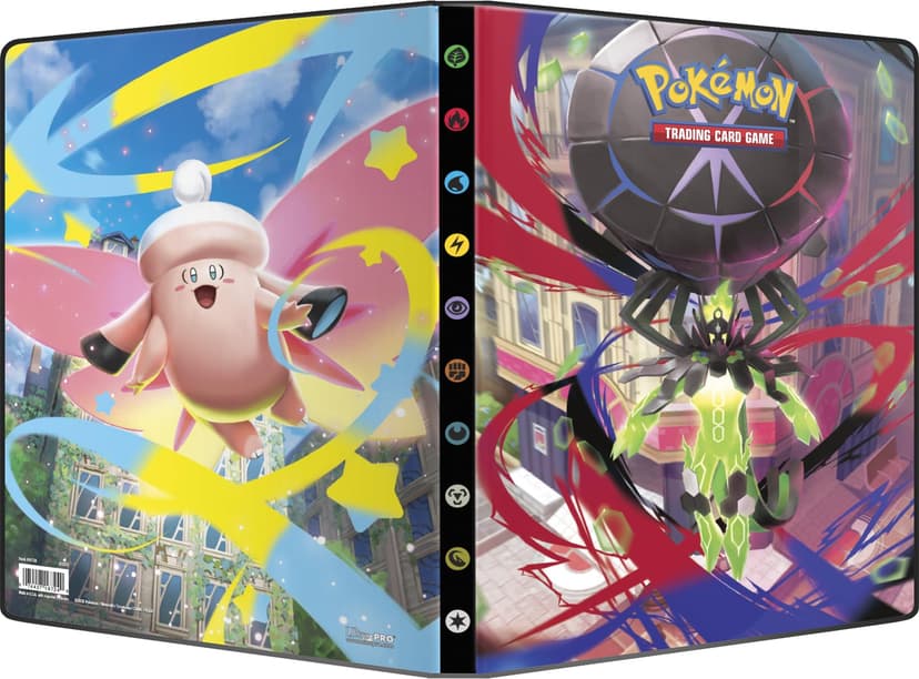 Ultra PRO Pokémon Mega Evolution Perfect Order 9-Pocket Portfolio Binder – Mega Zygarde & Mega Clefable – Holds 252 Standard Size Cards - 2