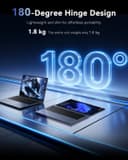 ACEMAGIC Ordinateur portable de jeu 2026 avec écran FHD de 15,6 pouces avec processeur Core i5-12600H jusqu'à 4,5 GHz, 16 Go de RAM DDR4, 512 Go NVMe PCIe 3.0 SSD ordinateur portable de jeu, léger - 7