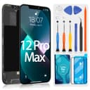 ARSSLY Écran LCD pour iPhone 12 Pro Max Complet, LCD Ecran pour iPhone 12 Pro Max A2411 A2342 A2410 A2412 6,7 Pouce Écran Tactile Remplacement Assemblée avec Réparation Kit - 1