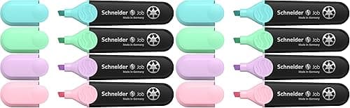 Schneider Job 150 Pastell Textmarker (aus recyceltem Kuns…