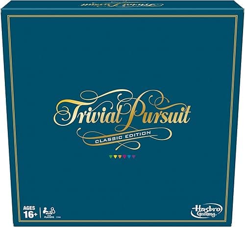 Hasbro Gaming Trivial Pursuit Game, Classic Edition