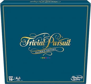 Hasbro Gaming Trivial Pursuit Game, Classic Edition