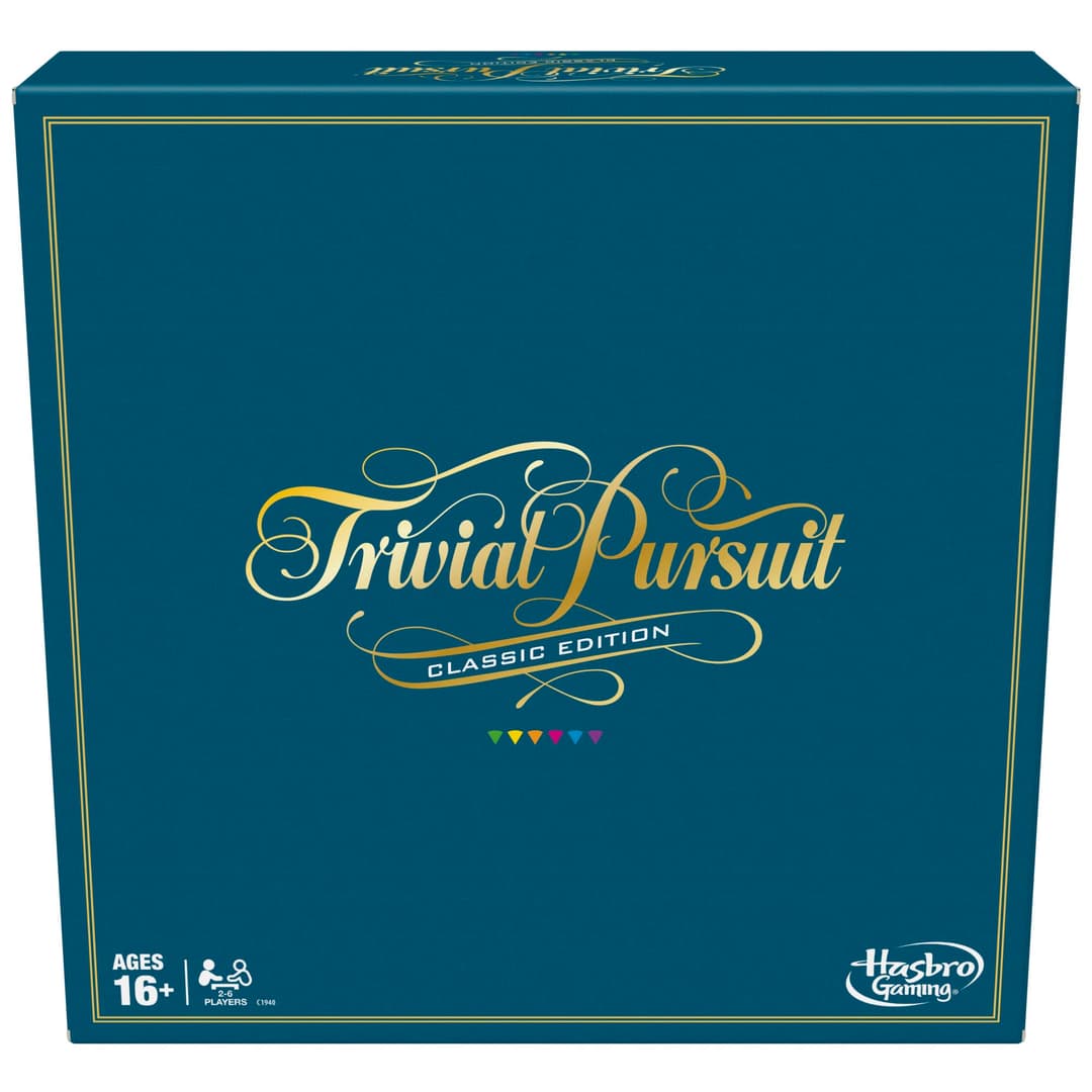 Hasbro Gaming Trivial Pursuit Game, Classic Edition