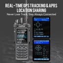 Radtel RT-950 PRO Ham Radio GPS/APRS, 10W Walkie Talkie Long Range Handheld Two Way Radio, AM/FM/CB/SW/MW/LW Reception, Bluetooth APP Programming (with Programming Cable Extra Battery) - 7
