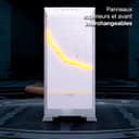 be quiet! Dark Base Pro 901 White PC case, maximum airflow, 3x Silent Wings 4 PWM fans, virtually inaudible operation, flexible motherboard tray for an inverted layout, ARGB lighting, BGW51 - 3