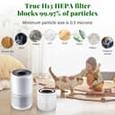 Core 300s Air Purifier Filter for LEVOIT Core 300s / Core 300 Air Purifier, 3-in-1 Pre, H13 Grade True HEPA Activated Carbon, High Efficiency Filter Replacement, Part Number Core 300 RF Filter, 2-Pack - 5