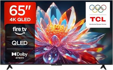 TCL 65T6C Fire TV 65 Pouces QLED 4K UHD Smart TV, HDR (Mu…