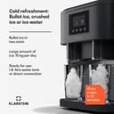 Klarstein 1.8L Small Ice Maker Machine, Counter Top Ice Machine For Home and Kitchen, Fast Operation, 15 kg of Crushed and Bullet Ice, Touch Controls, Easy To Clean Countertop Ice Cube Maker Machine - 2