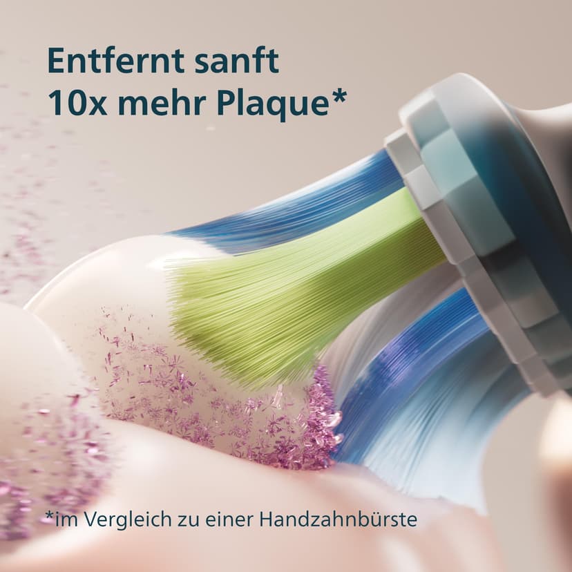 Philips Sonicare DiamondClean 9000 - Brosse à dents électrique avec application, Édition spéciale, Capteur de pression, Socle de charge, Bleu marine, modèle HX9911/89 - 4