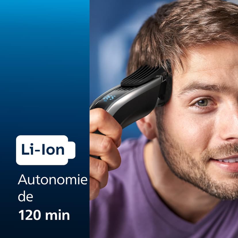 Philips Tondeuse à Cheveux avec Interface à Balayage Tactile Série 9000, (Modèle HC9450/15) - 6