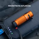 OLIGHT Baton 4 LED Small Torch Rechargeable up to 1300 Lumens, 170 m Light Range, Super Bright Mini Torch with 6 Modes, 30 Days Running Time, Strong Flashlight, IPX8 for Everyday Use, Orange - 6