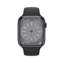 Apple Watch Series 8 (GPS, 45mm) Midnight Aluminum Case with Midnight Sport Band, Regular (Renewed) - 2