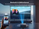 【1500 ANSI/Compatible Netflix】Vidéoprojecteur 4K Dolby 36W, AI Auto Focus/Keystone TOPTRO Projecteur Video WiFi6 Bluetooth FHD 1080P, 2*18W Haut-Parleurs Rétroprojecteur 4K Home Cinéma Extérieur/PS5 - 7