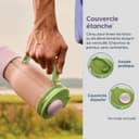 Ninja BlendBoss Blender with Portable Cup, Personal Blender with Removable Travel Cup, 3 Automatic Pre-programmed Modes, Lavender Lemonade DB351EUPR - 5