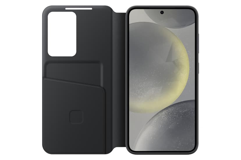 Etui Smart View avec Porte Carte pour Samsung Galaxy S24 Noir - 2