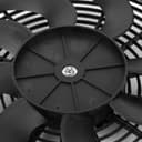14 Pouces Ventilateur Mince Push Pull Radiateur électrique Ventilateurs Universels Voiture Pièces Modifiées 12V 90W Kit de Montage - 9