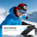 NEEWER Kit d'Accessoires Compatible avec GoPro Hero Insta360 DJI AKASO Caméra d'action, Fixation Rapide pour Sangle de Tête, Harnais de Poitrine, Support pour Chapeau et Dragonne 360° pour POV,GP-75 - 2