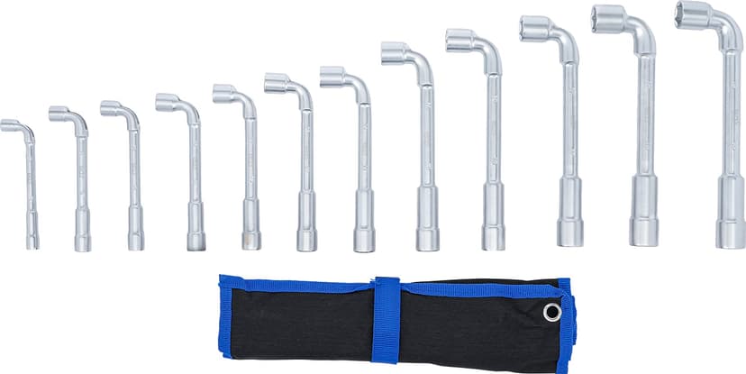 BGS 70186 | Deep Hole Pipe Spanner Set | 8 - 19 mm | 12 pcs. - 8