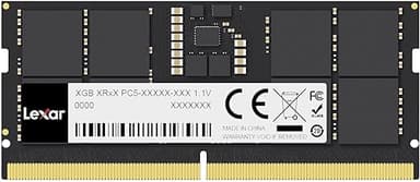 Lexar SODIMM RAM DDR5 16Go 5600 MHz, 262-Pin DDR5 SODIMM …