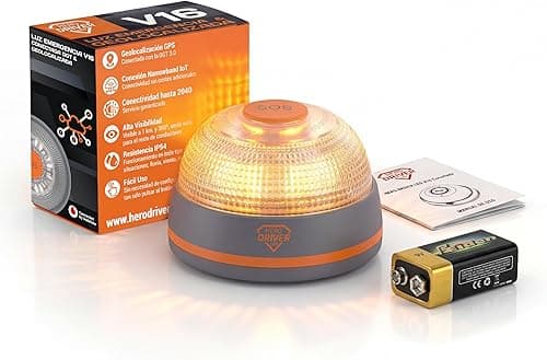 Hero Driver LED Balise V16 connectée et géolocalisée cert…