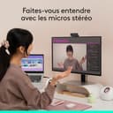 Logitech C922 Pro Stream Webcam, Streaming Ultrarapide HD 1080p/30ips/HD 720p/60ims, Audio Stéréo, Correction HD, Mise au Point Automatique, Youtube, Twitch, Camera PC/Mac/Portable/Macbook/Tablette - 4