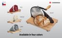 Zassenhaus Bread Slicer Manual Classic | Red | Solingen Blade Steel | Cutting Thicknesses 1-18 mm | Beech Wood Board and Crank | 30 × 25.5 × 19 cm - 5