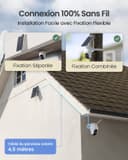 Reolink 4K Solar Security Camera Outdoor Wireless, 355° Pan &140° Tilt, 2.4/5 GHz Wi-Fi, Works with Amazon Alexa, Color Night Vision, Home Hub Compatible, Smart Detection, Argus PT Ultra+Solar Panel - 4