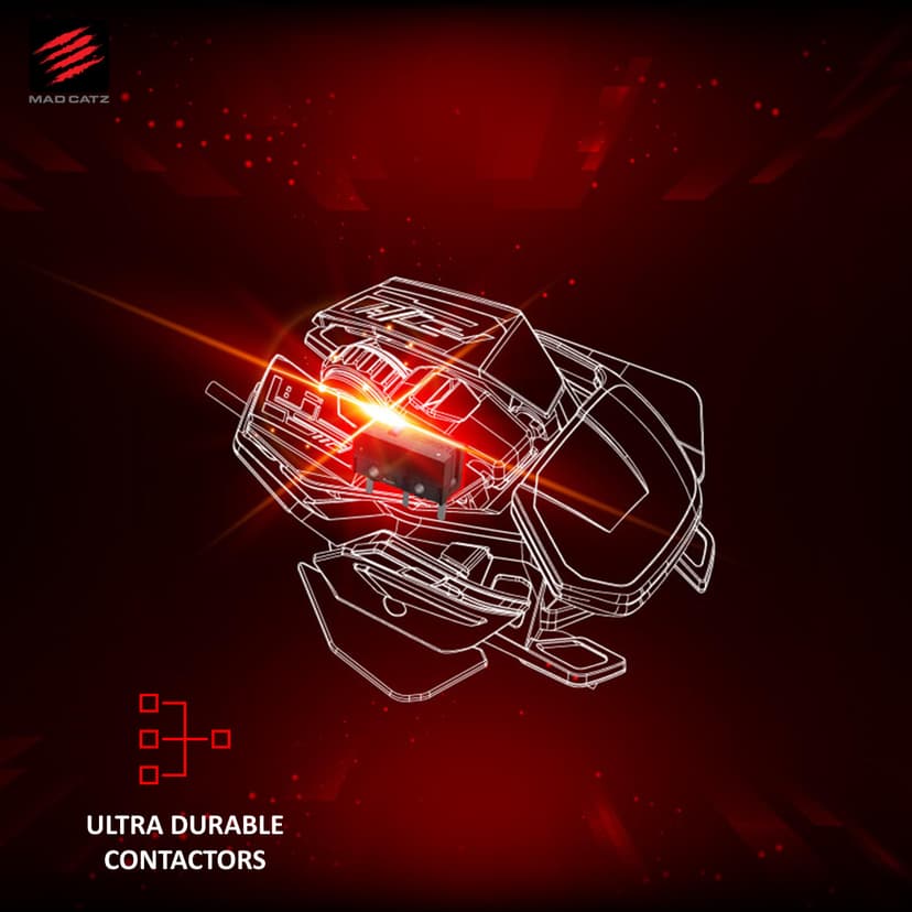 MAD CATZ R.A.T. Pro X3 Gaming Mouse (USB/Black/16000dpi/10 Buttons) - MR05DCINBL001-0 - 6