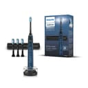 Philips Sonicare DiamondClean 9000 Series Electric Toothbrush, Sonic Toothbrush, Cleaner Teeth and Oral Care, Blue, with 4 x C3 Premium Plaque Defense Brush Heads (Model HX9911/89), 5 Piece Set - 1